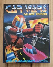 Car Wars Deluxe Edition Box Set (1990, Steve Jackson Games) Complete & Uncut