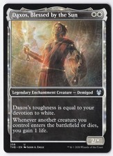 Daxos, Blessed by the Sun (Showcase) Normal U Theros Beyond Death 258 NM
