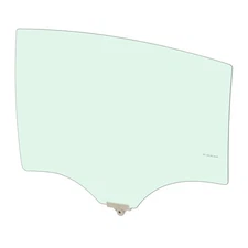 Rear Left Door Window Glass Driver Side For 2014-2018 Kia Forte 4 Door Sedan