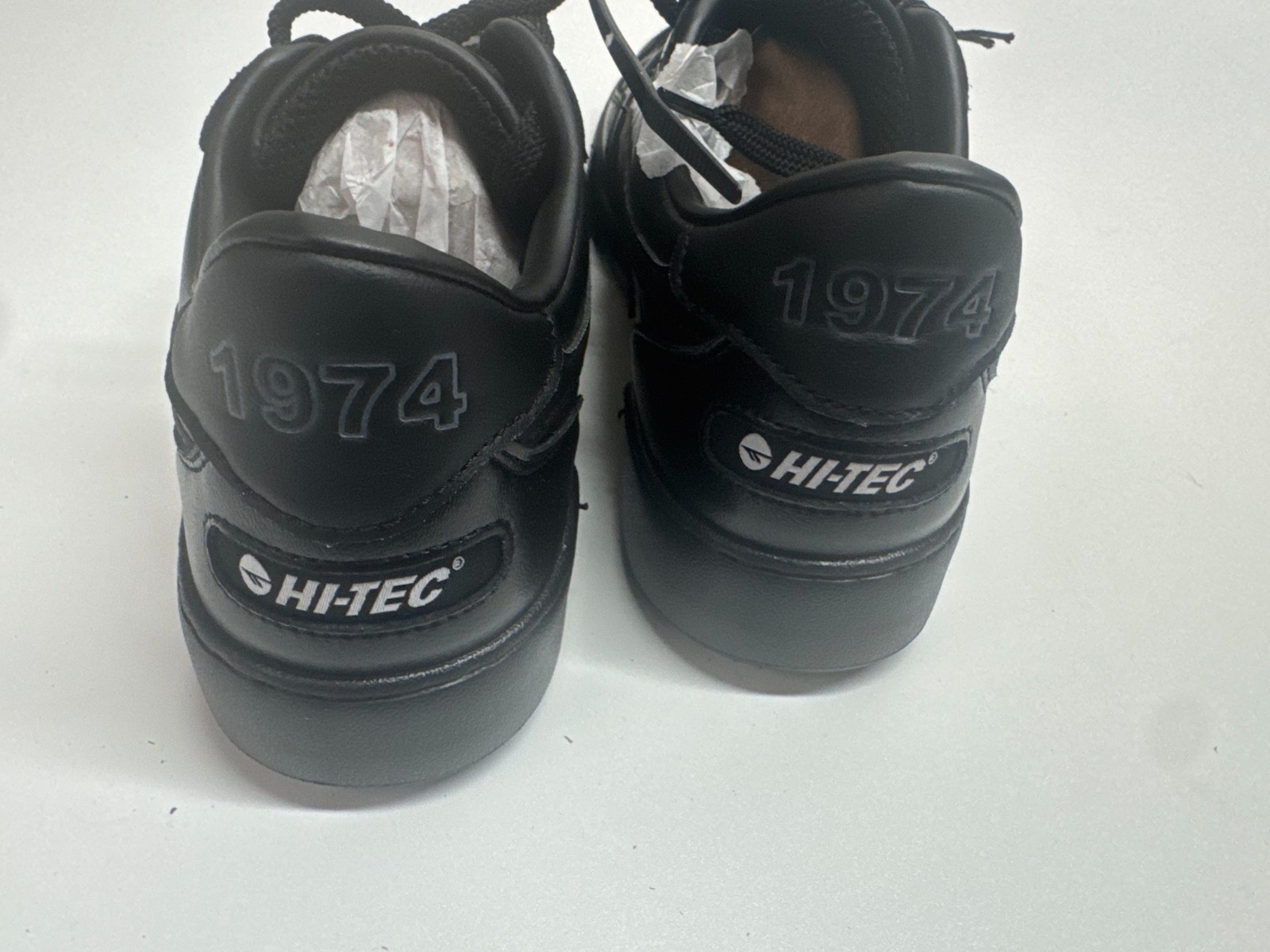 HI-TEC Super Squash Black Trainers UK 8 EU 42 Ortholite Vegan image 5