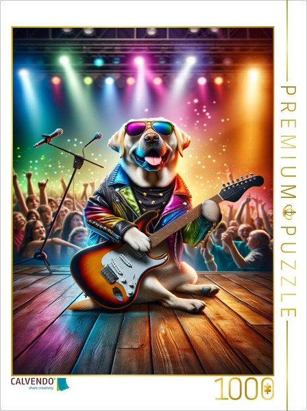 Calvendo Puzzle Popstar | 1000 Teile Lege-GrößE 64 × 48 Cm Foto-Puzzle FüR GlüCk-image