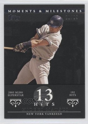 2007 Topps Moments & Milestones Black 21/29 Hideki Matsui #98 0b5