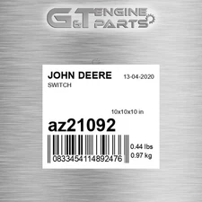 AZ21092 SWITCH fits JOHN DEERE (Surplus Open Box)