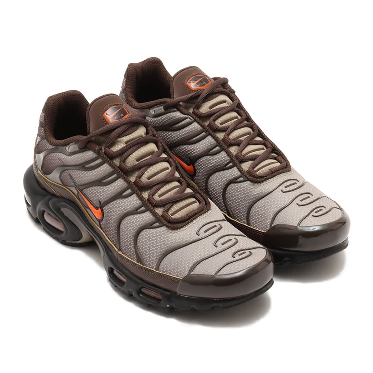 NIKE Air Max Plus DM0032-200 Baroque Brown Khaki Black Safety NIKE Air Max Plus DM0032-200 Baroque Brown Khaki Black Safety