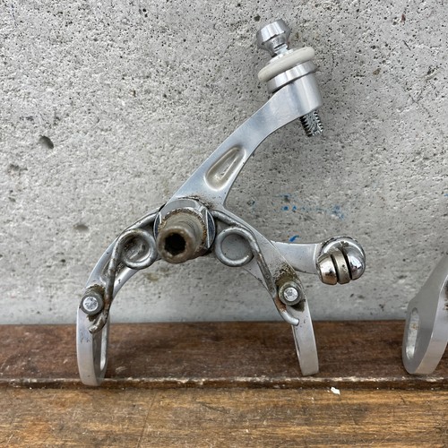 Vintage Campagnolo Brake Caliper Set Aero Chorus C-Record Era 1980s Eroica Campy - Picture 10 of 14