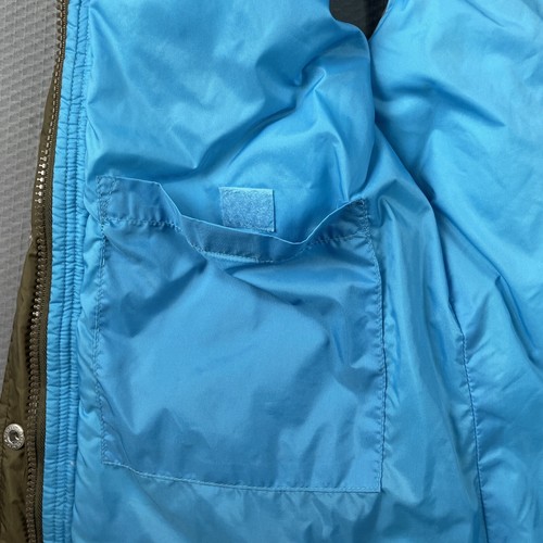 Only Outerwear Puffer Vest Womens Down Size Medium Green With Turquoise - Picture 14 of 15