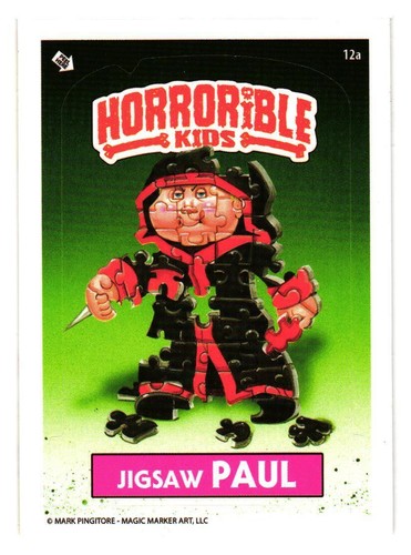 OPEN EDITION Mark Pingitore Horrorible 1-3 Kids U Pick Complete Your Set GPK HK1 - Bild 46 von 181