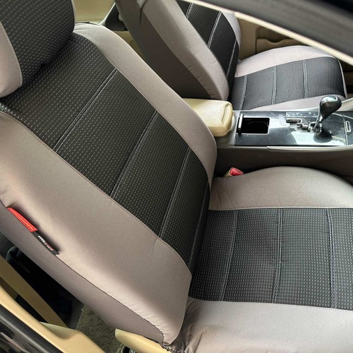 Lona impermeable gris interior de automóvil para Acura RLX y negro Jacquard - Imagen 5 de 5