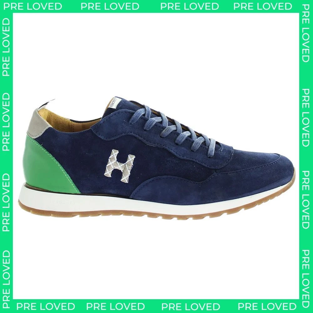 Hackett London Harper Soft - Scarpe Sneaker Uomo In Pelle Scamosciata