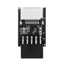 USB Front Panel Adapter Type-E Female to USB 2.0 9 PIN Female Adapter Header