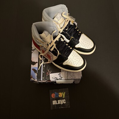 【dice8934】AIR JORDAN 1 RETRO HI NRG Air Jordan 1 Retro NRG x Union LA High Black Toe BV1300 106 Size
