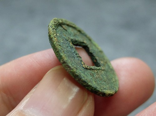 CHINA Northern Dynasty Wei (529 AD) Yong An Wu Zhu Genuine Ancient Coin 24mm Big - Picture 6 of 10