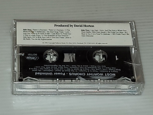 Most Worthy Chorus Cassette Produced by David Horton 1994 - Picture 2 of 2