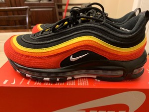 air max 97 qs black white chile red