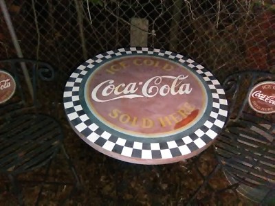 Antique Coca Cola Table And Chairs Ebay Antique Coca Cola Table And Chairs Ebay