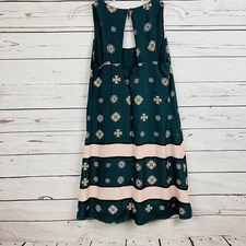 Collective Concepts Briella Green Printed Dress Stitch Fix NWT Small Petite
