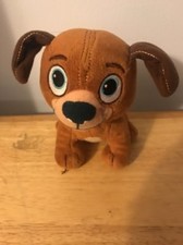 DISNEY JUNIOR DOC McSTUFFINS FINDO BROWN PUPPY DOG PUP BEANBAG PLUSH DOLL FIGURE