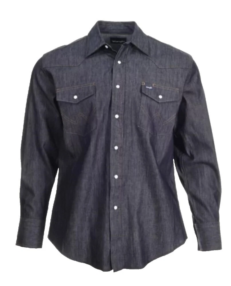 Cotton Slim Western Casual Button-Down Shirts for Men