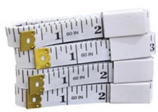 60"/150cm Soft Body Measuring Ruler White Cloth Tailor Tape Measure US Seller A