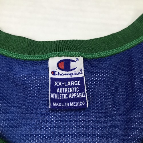Camiseta deportiva azul vintage años 90 Y2K 1998 campeón Dallas Mavericks #1 talla 52 rara sin etiqueta con nombre - Imagen 5 de 9