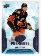 2016-17 Upper Deck Ice #106 Joseph Cramarossa RC /1299 - Anaheim Ducks