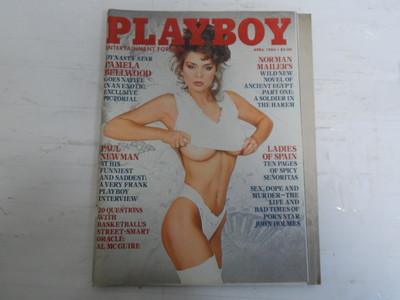 PLAYBOY APRIL 1983 PAMELA BELLWOOD CHRISTINA FERGUSON LADIES OF SPAIN (584)