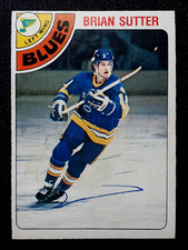 BRIAN SUTTER RC AUTHENTIC AUTOGRAPH 1978-79 O-PEE-CHEE 78-79 NO 319        91298