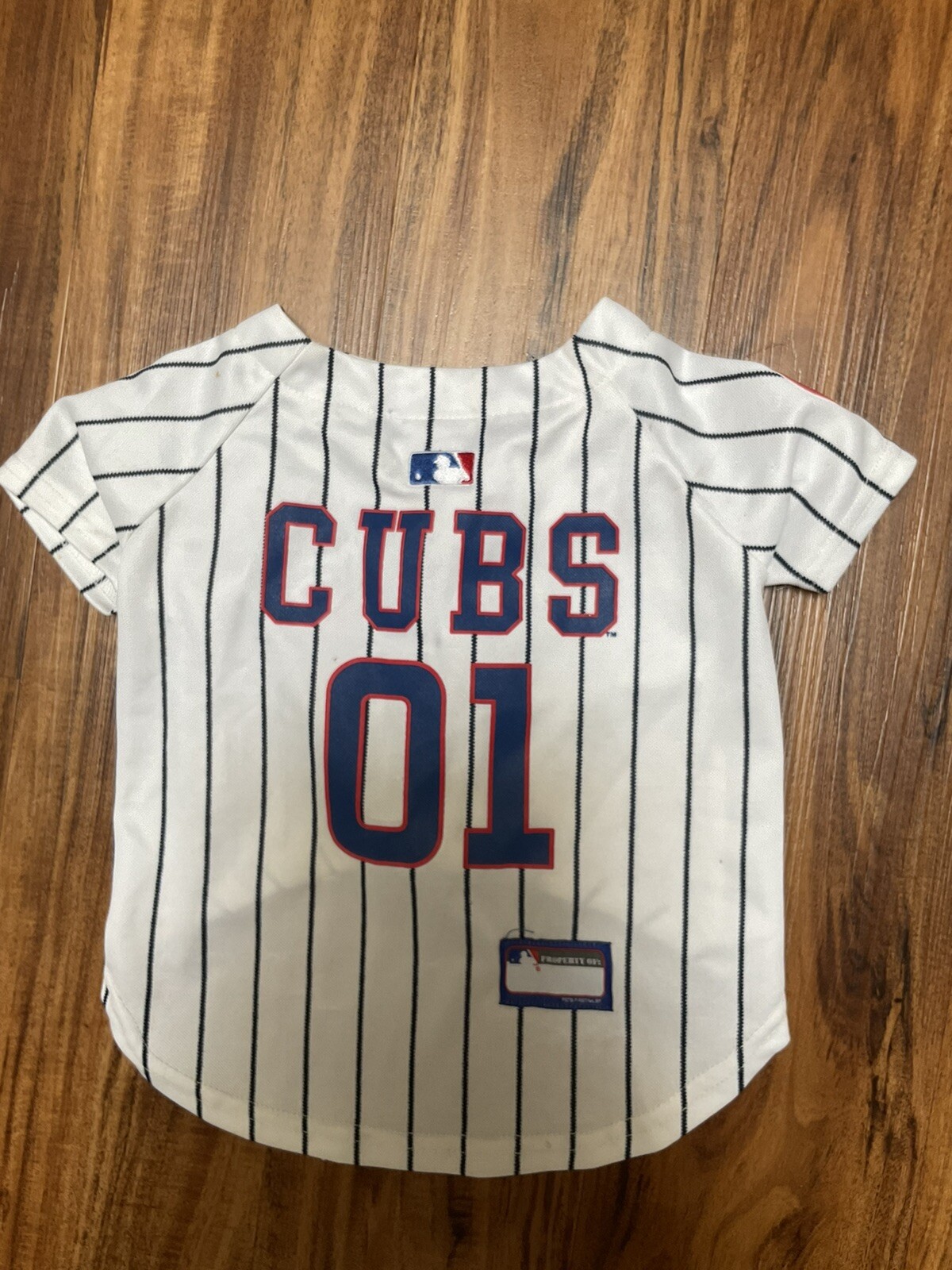 Pets First MLB Chicago Cubs Baseball Dog Jersey White/Blue Small eBay