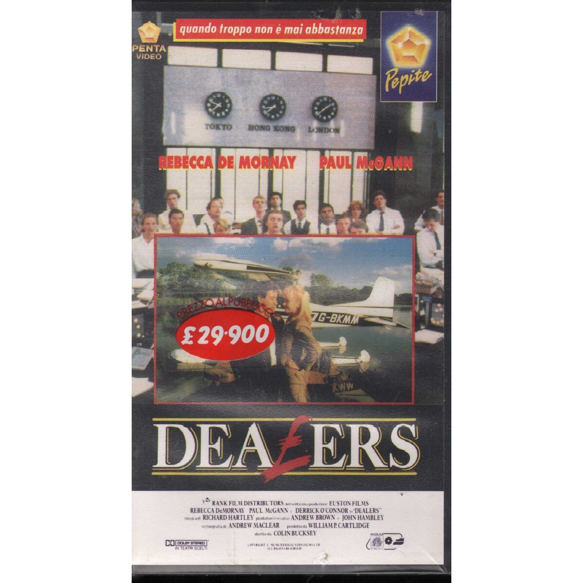 Dealers VHS Colin Bucksey Univideo - 1011602 Sigillato