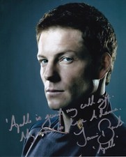 JAMIE BAMBER signed autograph 20x25cm BATTLESTAR GALACTICA in person autograph