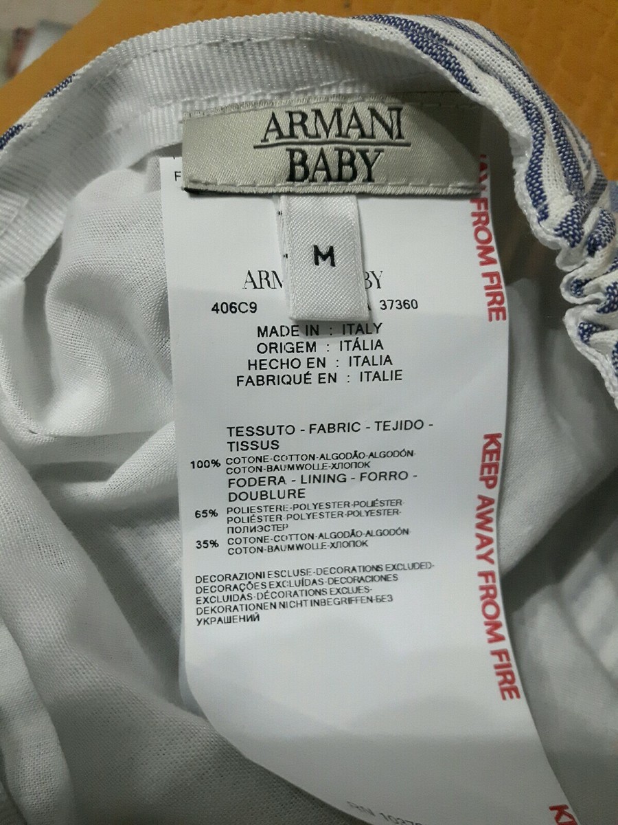 Cappellino bambino Armani Baby