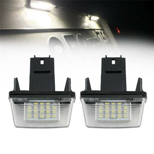 For Peugeot 206 207 306 307 308 406 407 5008 LED License Number Plate Light Lamp - Afbeelding 1 van 7