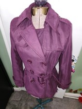 Purple Trench Coat