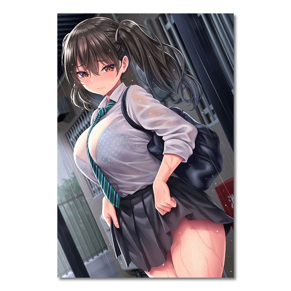 Big Boobs Kase Daiki Poster Hot Anime Girl Picture Print Wall Art Decor  24x36 | eBay