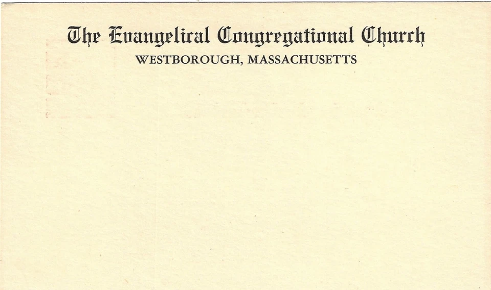 US  Franklin   Cards. 2 Cent. US UX38. NEW WITH IN BACK THE EVANGELICAL CHURCH - Image 2 of 2