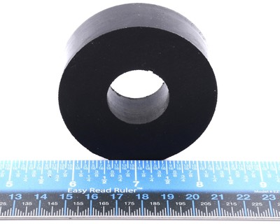 4 Packs Rubber Spacers 60mm OD, 20mm ID, 20mm Height Round Anti Vibration Spacer Thick Rubber Washers