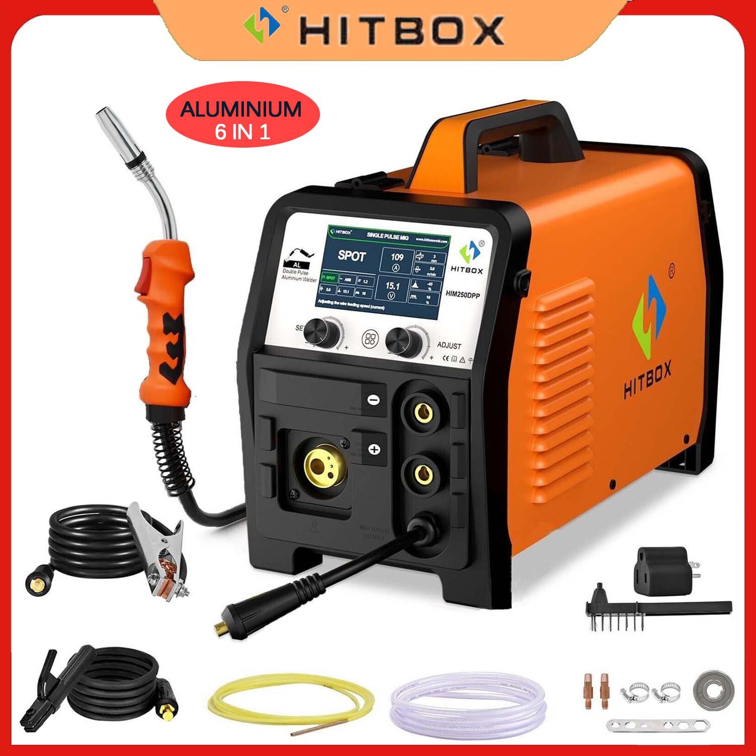 200amp Mig Tig Mma/stick Welder Weld Aluminum 110v 220v
