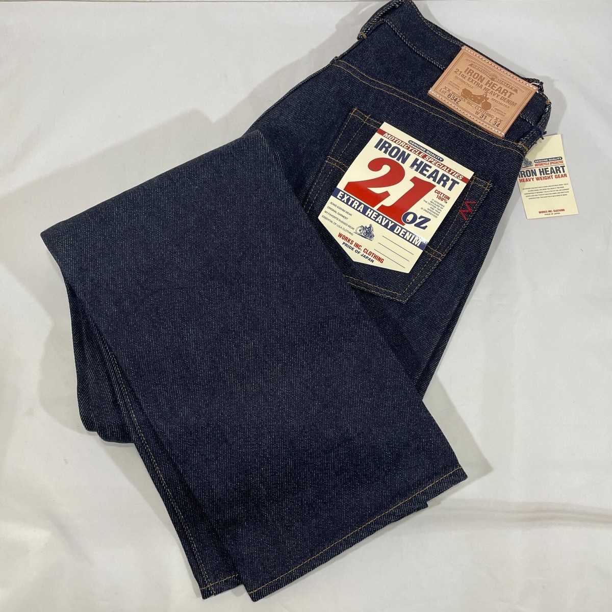 パンツ IRON HEART21oz EXTRA HEAVY DENIM W30 L34 IRON HEART 634Z 21oz Extra Heavy Denim Jeans Size W30