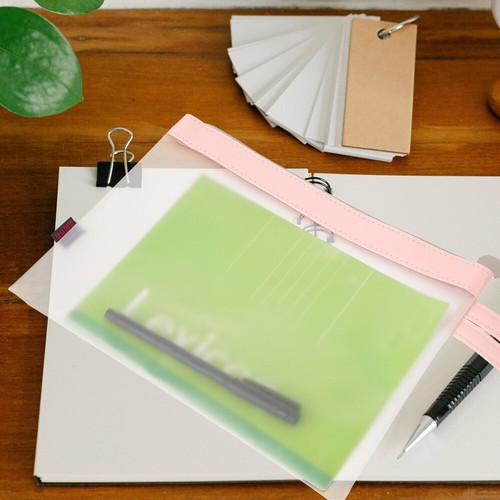 Waterproof Makeup Bag Travel offres File Organizer Folder with Zipper Portable