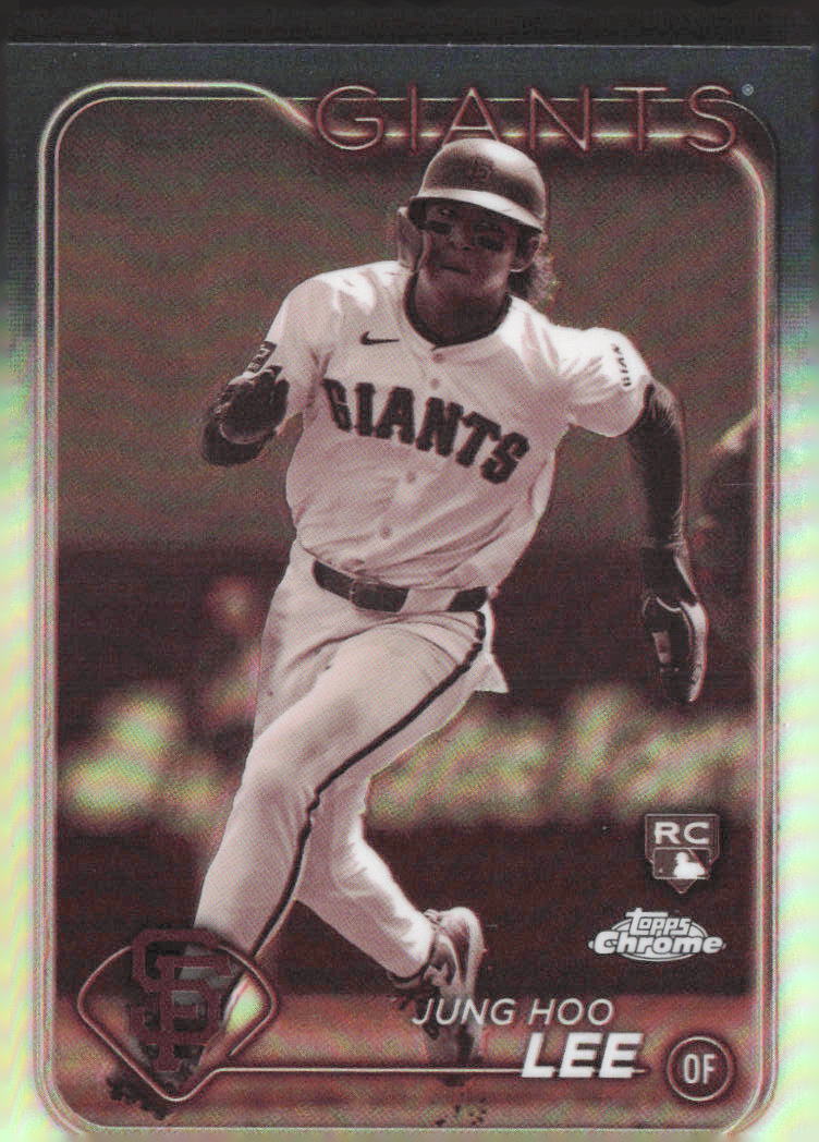 2024 Topps Chrome Jung Hoo Lee #201 Sepia