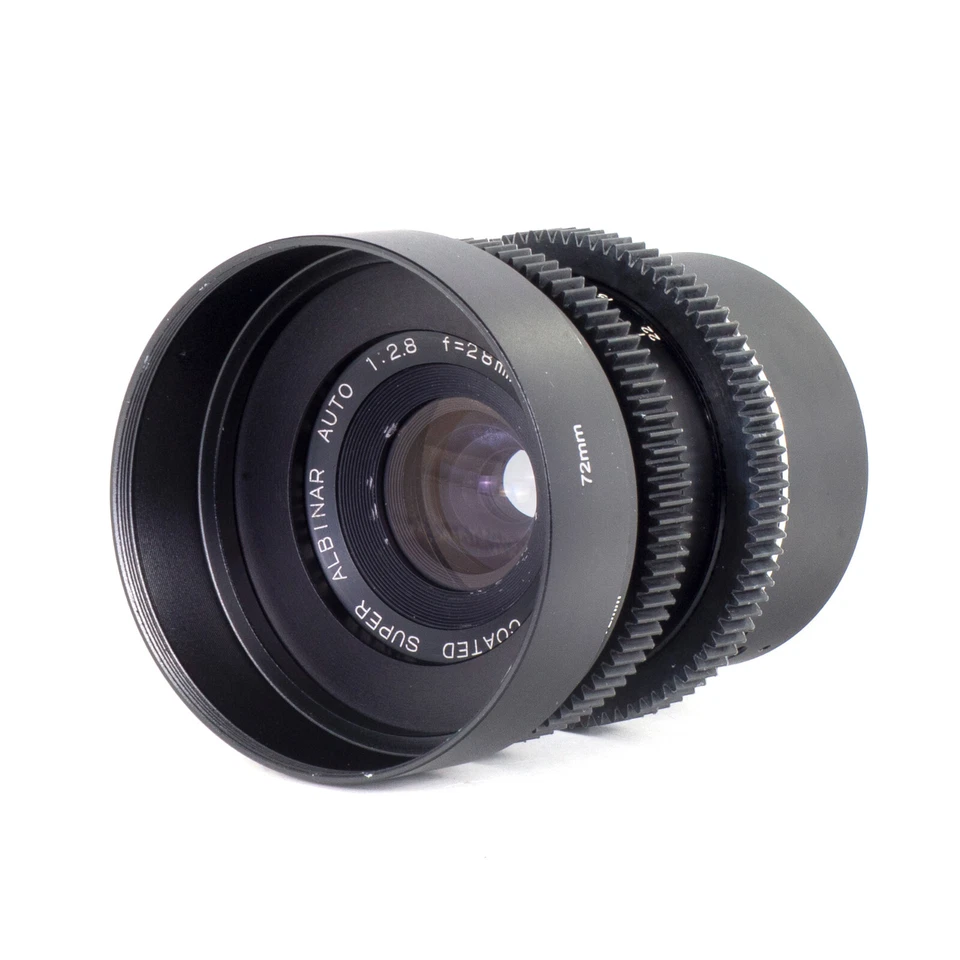 Albinar Auto Super Coated 28mm F2.8 Cine Mod w/ Anamorphic Bokeh For Nikon Z! - Image 2 of 4