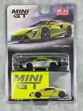 🇬🇧🇬🇧🇬🇧MIJO Mini GT McLaren Artura  Flux Green CHASE H28🇬🇧🇬🇧🇬🇧