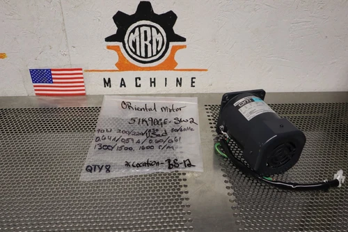 Oriental Motor 5IK90GE-SW2 Induction Motor 90W 50/60Hz Used See All Pictures