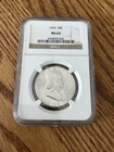 1963 Franklin Half Dollar MS 65 NGC