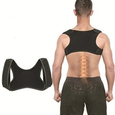 Back Posture Corrector Shoulder Straight Support Brace Belt Therapy Men Women