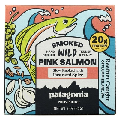 Patagonia Provisions Smoked Wild Pink Salmon Pastrami Spice 3 Oz 20G