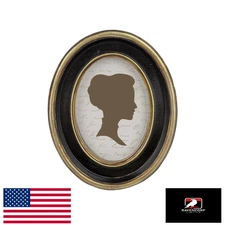 AELS 2.5x3.5" Vintage Antique Mini Picture Frame - Elegant Wallet Size