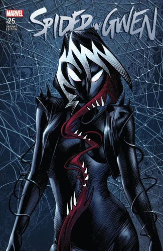 SPIDER-GWEN #25 MIKE DEODATO EXCLUSIVE GWENOM VENOM SPIDER-MAN 1