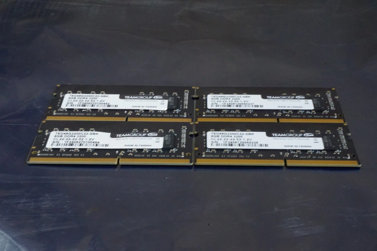 Team Group DDR4 SDRAM 8 GB Capacity per Module Memory (RAM) for