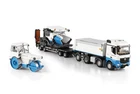 Mercedes Arocs drawbar trailer+ asp.paver+compactor Nedam  WSI truck models 1:50